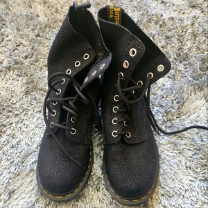DR. Martens 1460 Pascal Black Glitter Ray